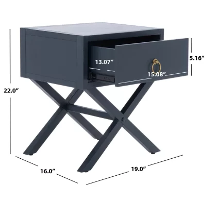 Safavieh Odilia 1-Drawer Nightstand