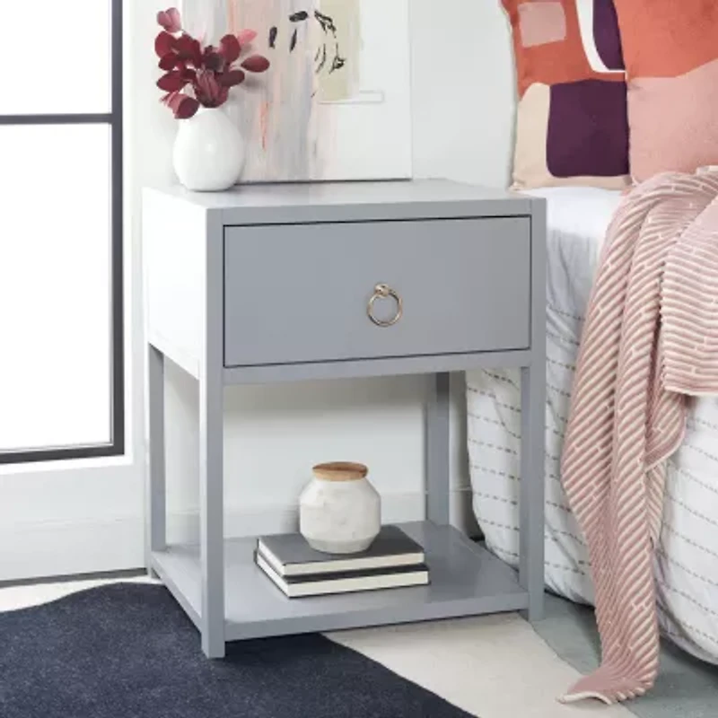 Safavieh Yudi 1-Drawer Nightstand