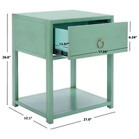 Safavieh Yudi 1-Drawer Nightstand