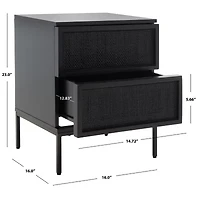 Zadie 2-Drawer Nightstand