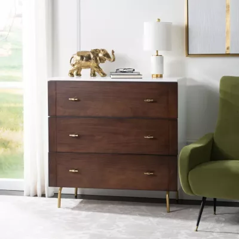Genevieve 3-Drawer Dresser