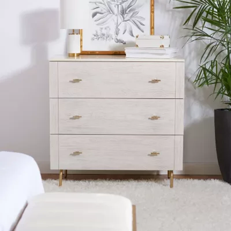 Genevieve 3-Drawer Dresser