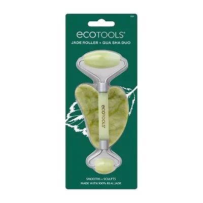 Eco Tools Jade Roller + Gua Sha Stone Facial Kit