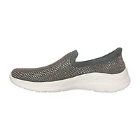 Skechers Hands Free Slip-Ins Martha Stewart Bedford Genuine Gem Womens Slip-On Walking Shoes