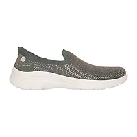 Skechers Hands Free Slip-Ins Martha Stewart Bedford Genuine Gem Womens Slip-On Walking Shoes
