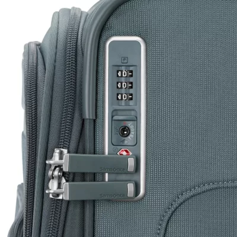 Samsonite Silhouette 18 30 Inch Softside Expandable Checked Spinner Luggage