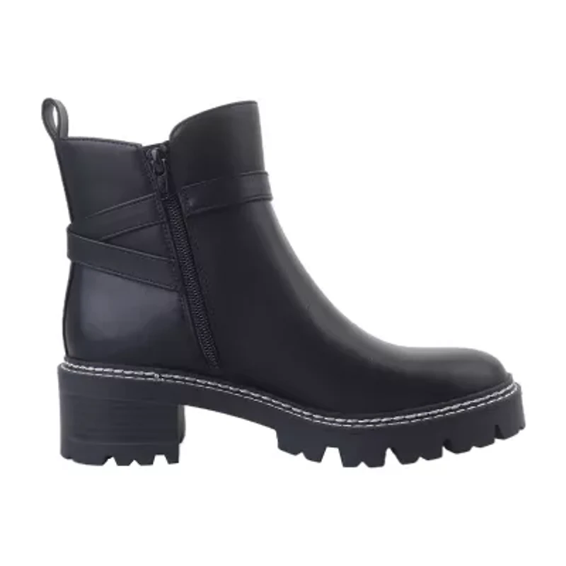 St. John's Bay Womens Daymarc Block Heel Booties