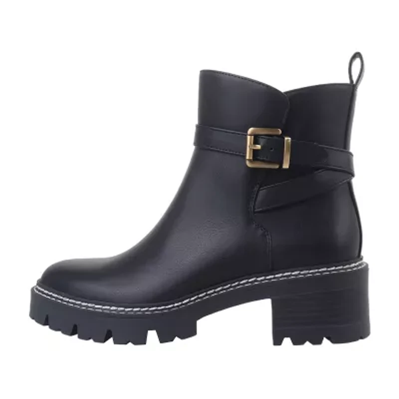 St. John's Bay Womens Daymarc Block Heel Booties