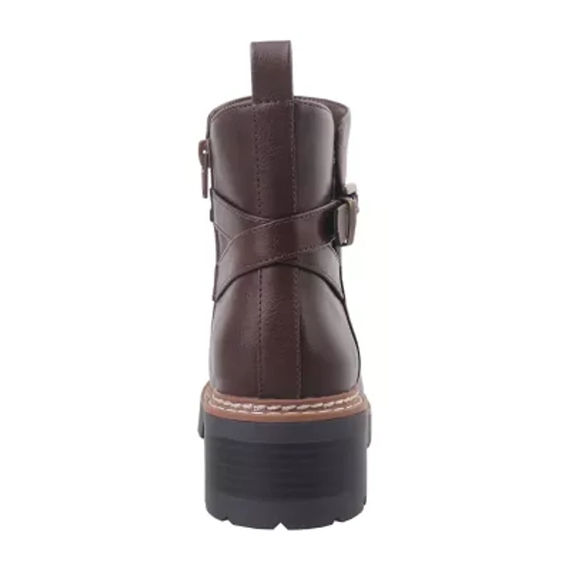 St. John's Bay Womens Daymarc Block Heel Booties
