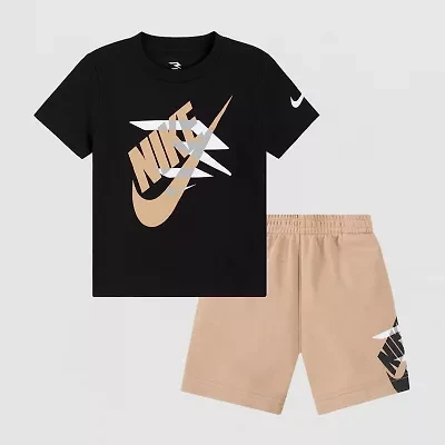 Nike 3BRAND by Russell Wilson Toddler Boys 2-pc. Short Set