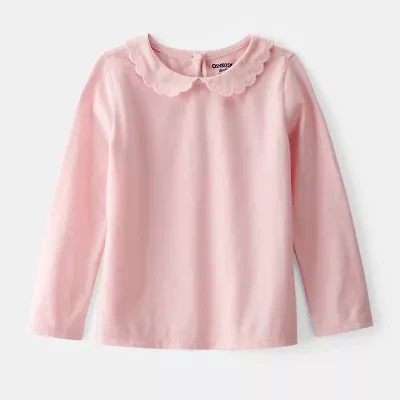 Oshkosh Toddler Girls Long Sleeve Blouse
