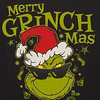 Little & Big Kid Boys Crew Neck Short Sleeve Regular Fit Grinch Graphic T-Shirt