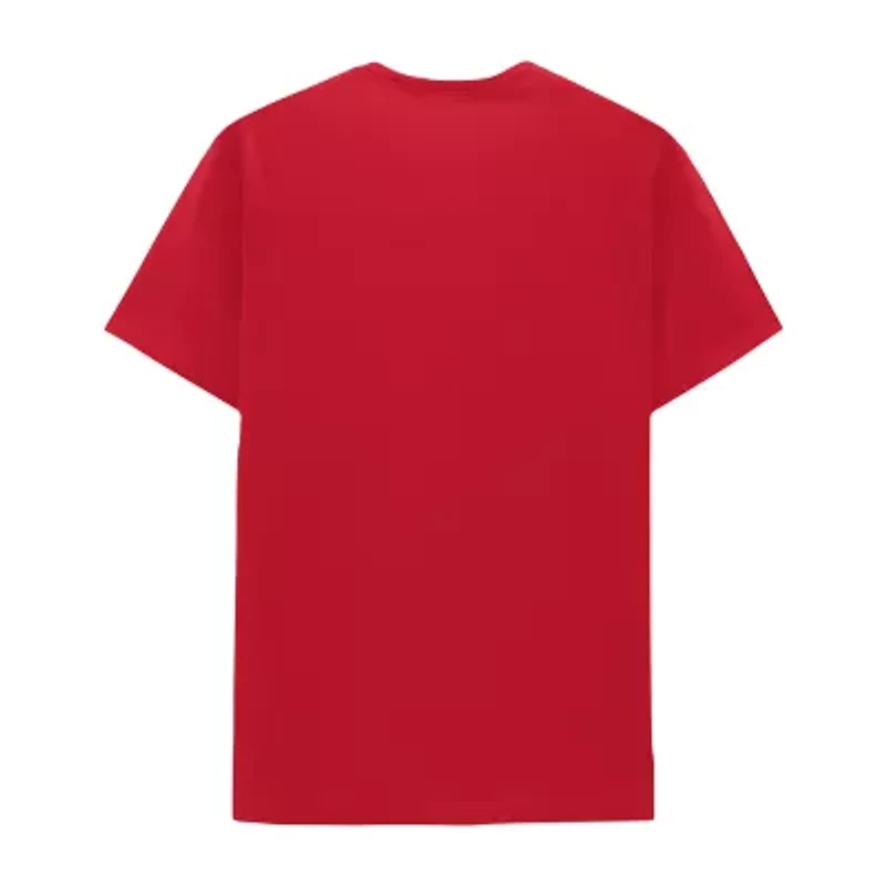 Pikachu Little & Big Kid Boys Crew Neck Short Sleeve Regular Fit Pokeman Graphic T-Shirt