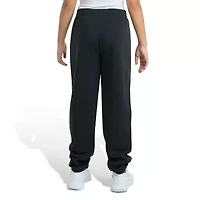 adidas Fleece Big Kid Girls Cuffed Mid Rise Loose Fit Jogger Pant