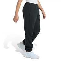 adidas Fleece Big Kid Girls Cuffed Mid Rise Loose Fit Jogger Pant