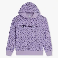 Champion Big Kid Girls Long Sleeve Fleece Active Hoodie