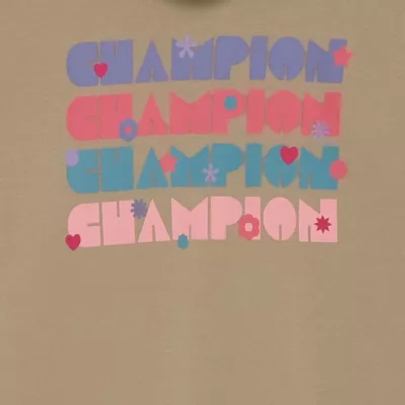 Champion Big Kid Girls Long Sleeve Fleece Active Hoodie