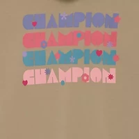 Champion Big Kid Girls Long Sleeve Fleece Hoodie