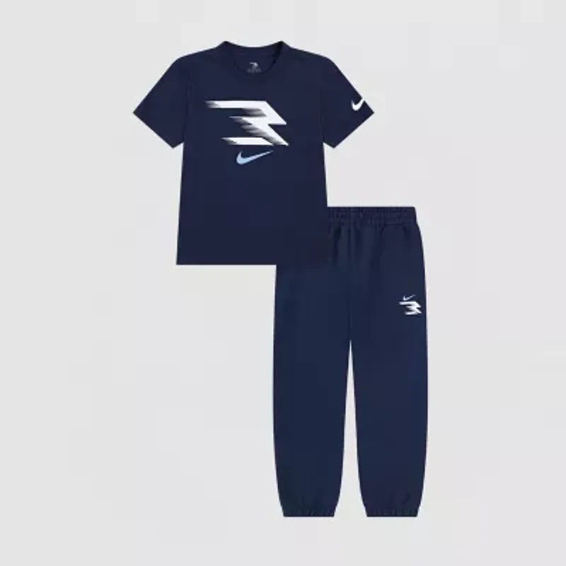 Nike 3BRAND by Russell Wilson Little Boys 2-pc. Pant Set