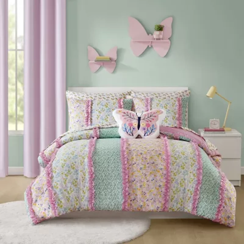 INK+IVY Kids Quest Rod Pocket Back Tab 100% Blackout Single Curtain Panel