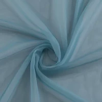 Crystal Sheer Rod Pocket Set of 2 Curtain Panel