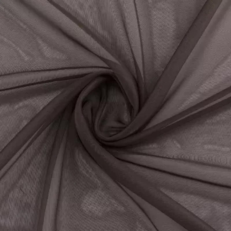 Crystal Sheer Rod Pocket Set of 2 Curtain Panel