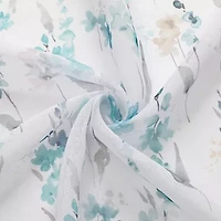 Isla Sheer Grommet Top Set of 2 Curtain Panel