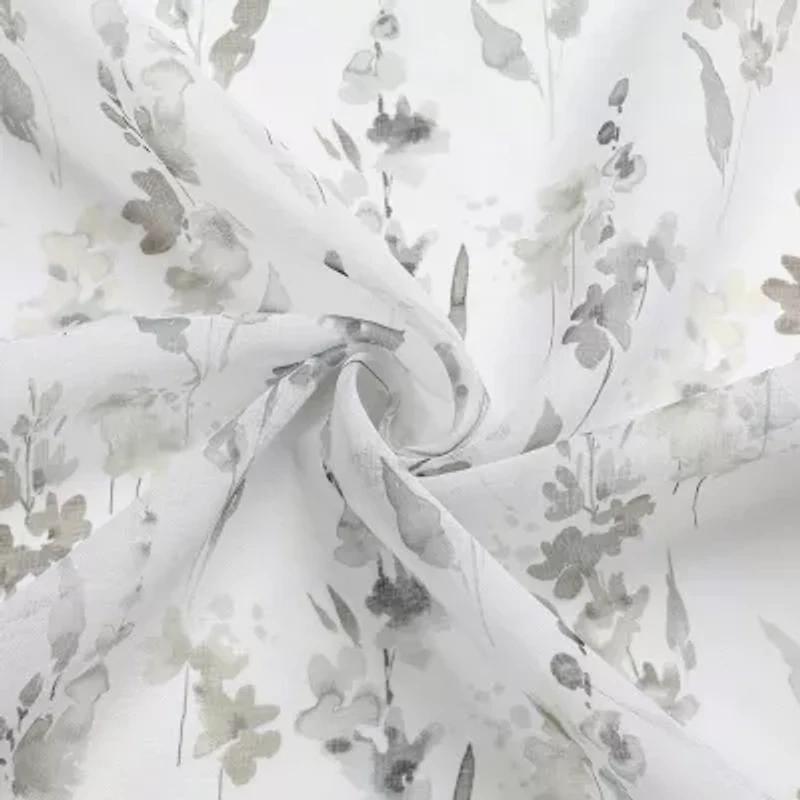 Isla Sheer Grommet Top Set of 2 Curtain Panel