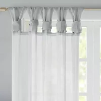 Madison Park Elowen Tab Top Sheer Set of 2 Curtain Panel