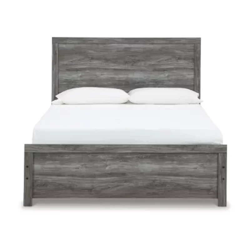 Signature Design by Ashley Bronyan Queen Panel Bed in Dark Gray
