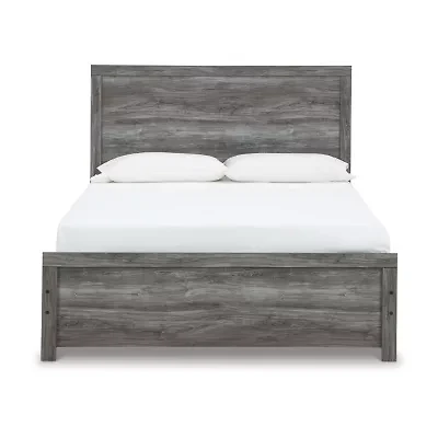 Signature Design by Ashley Bronyan Queen Panel Bed in Dark Gray