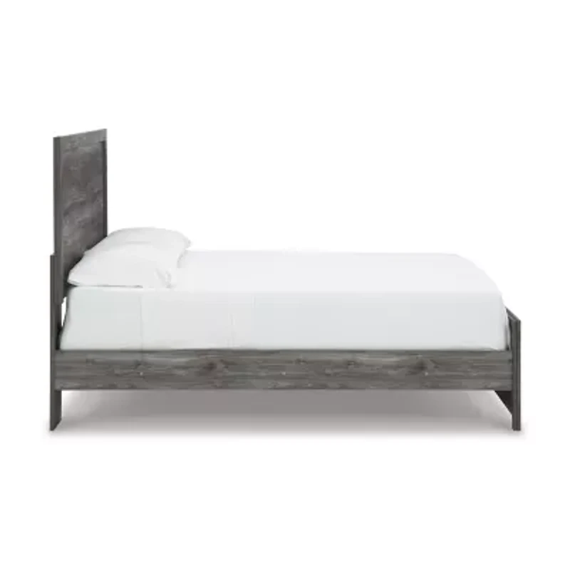 Signature Design by Ashley Bronyan Queen Panel Bed in Dark Gray