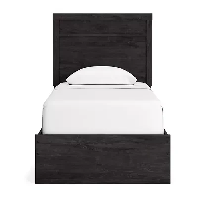 Signature Design by Ashley Belachime Panel Bed Charcoal