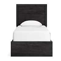 Signature Design by Ashley Belachime Panel Bed Charcoal