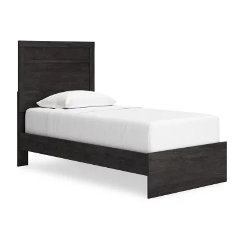 Signature Design by Ashley Belachime Panel Bed Charcoal