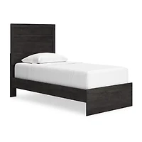 Signature Design by Ashley Belachime Panel Bed Charcoal