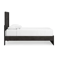 Signature Design by Ashley Belachime Panel Bed Charcoal