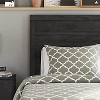 Signature Design by Ashley Belachime Panel Bed Charcoal