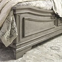 Signature Design by Ashley Lodenbay Upholstered Panel Bed Antique Gray
