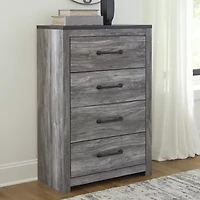 Signature Design by Ashley Bronyan 4-Drawer Chest in Dark Gray