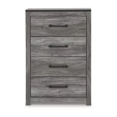 Signature Design by Ashley Bronyan 4-Drawer Chest in Dark Gray