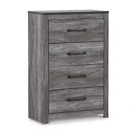 Signature Design by Ashley Bronyan 4-Drawer Chest in Dark Gray