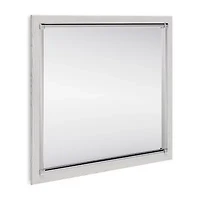 Signature Design by Ashley Altyra 42" Bedroom Dresser Mirror in White