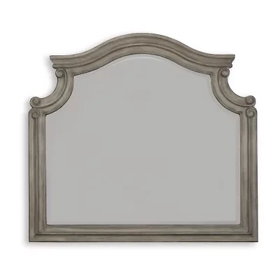 Signature Design by Ashley Lodenbay 44" Bedroom Dresser Mirror in Antique Gray