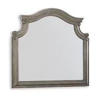 Signature Design by Ashley Lodenbay 44" Bedroom Dresser Mirror in Antique Gray