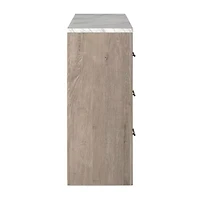 Signature Design by Ashley Senniberg 6-Drawer Dresser in Light Brown