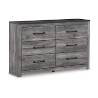 Signature Design by Ashley Bronyan 6-Drawer Dresser in Dark Gray