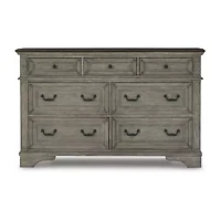 Signature Design by Ashley Lodenbay 7-Drawer Dresser in Antique Gray