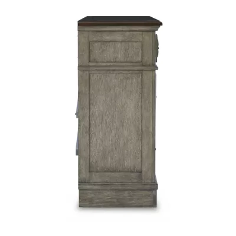 Signature Design by Ashley Lodenbay 7-Drawer Dresser in Antique Gray