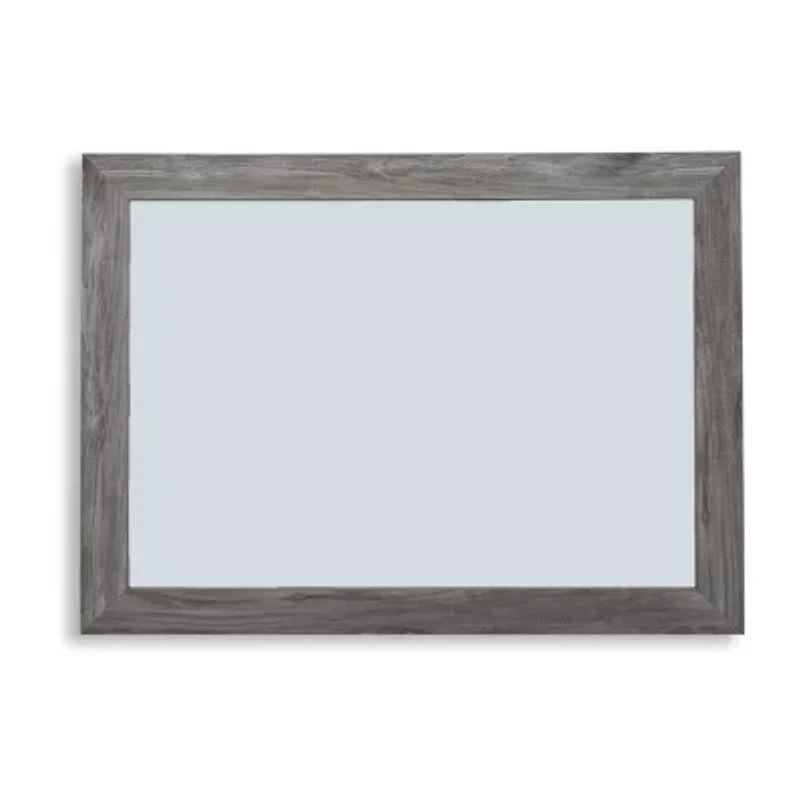 Signature Design by Ashley Bronyan 42" Bedroom Dresser Mirror in Dark Gray